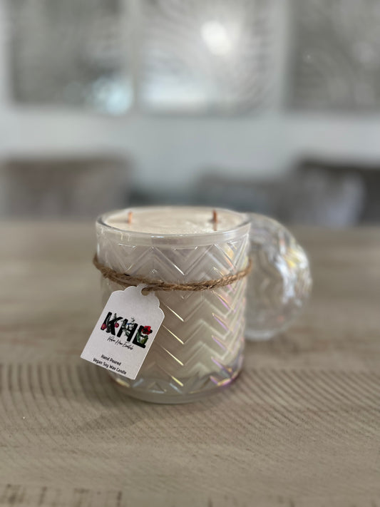 Iridescent Della Candle