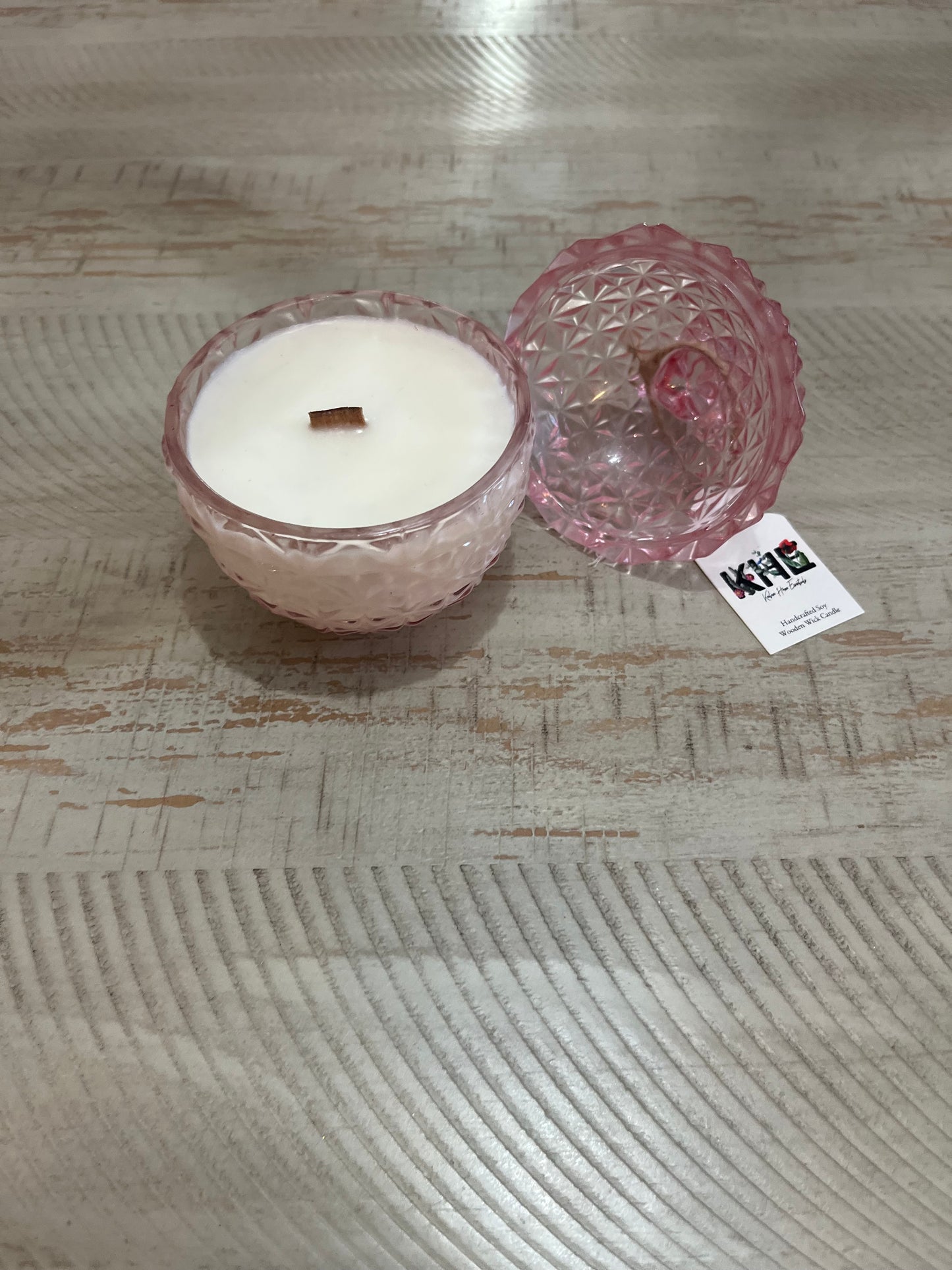Pink Piña Candle