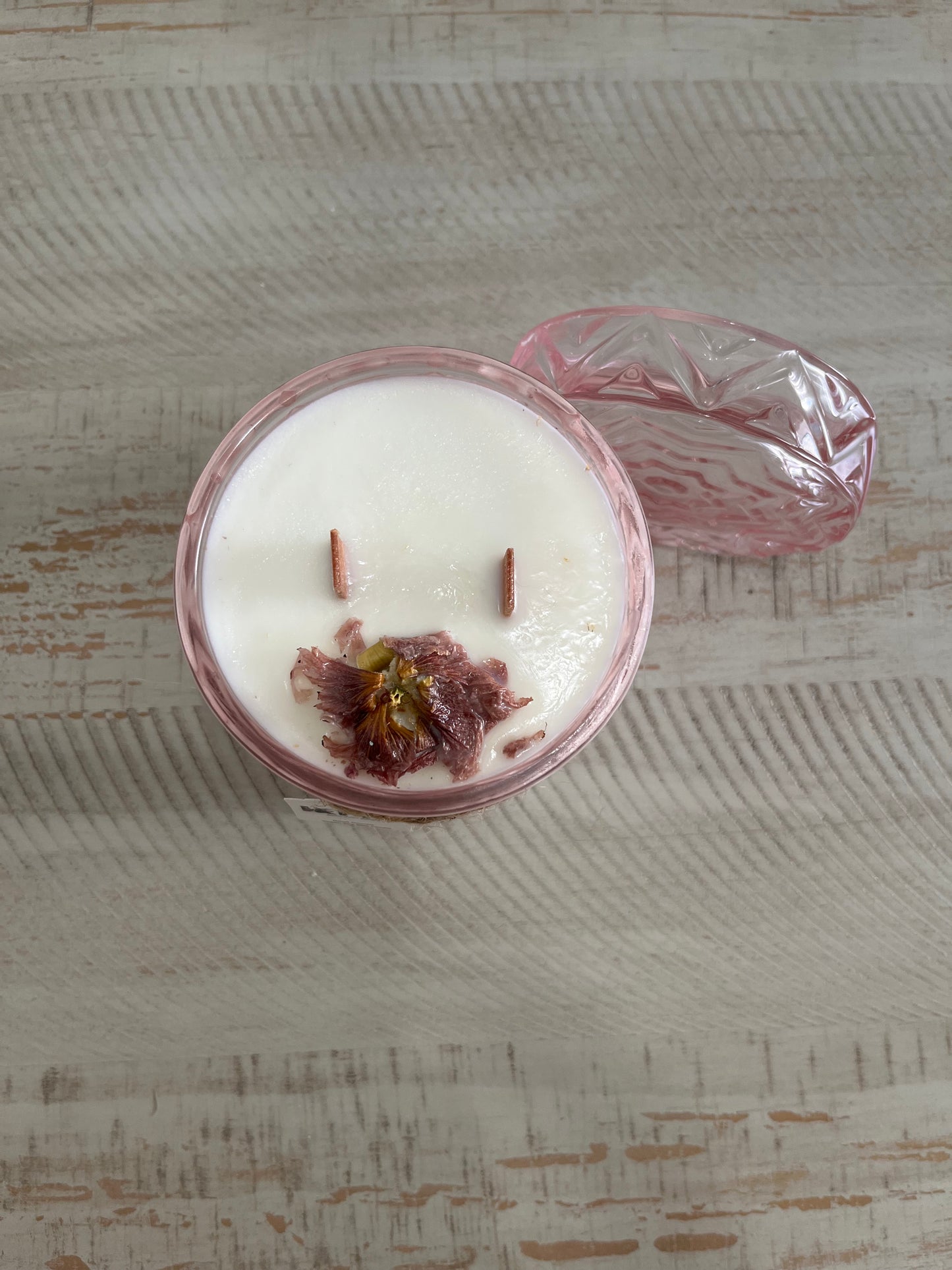 Pink Della Candle