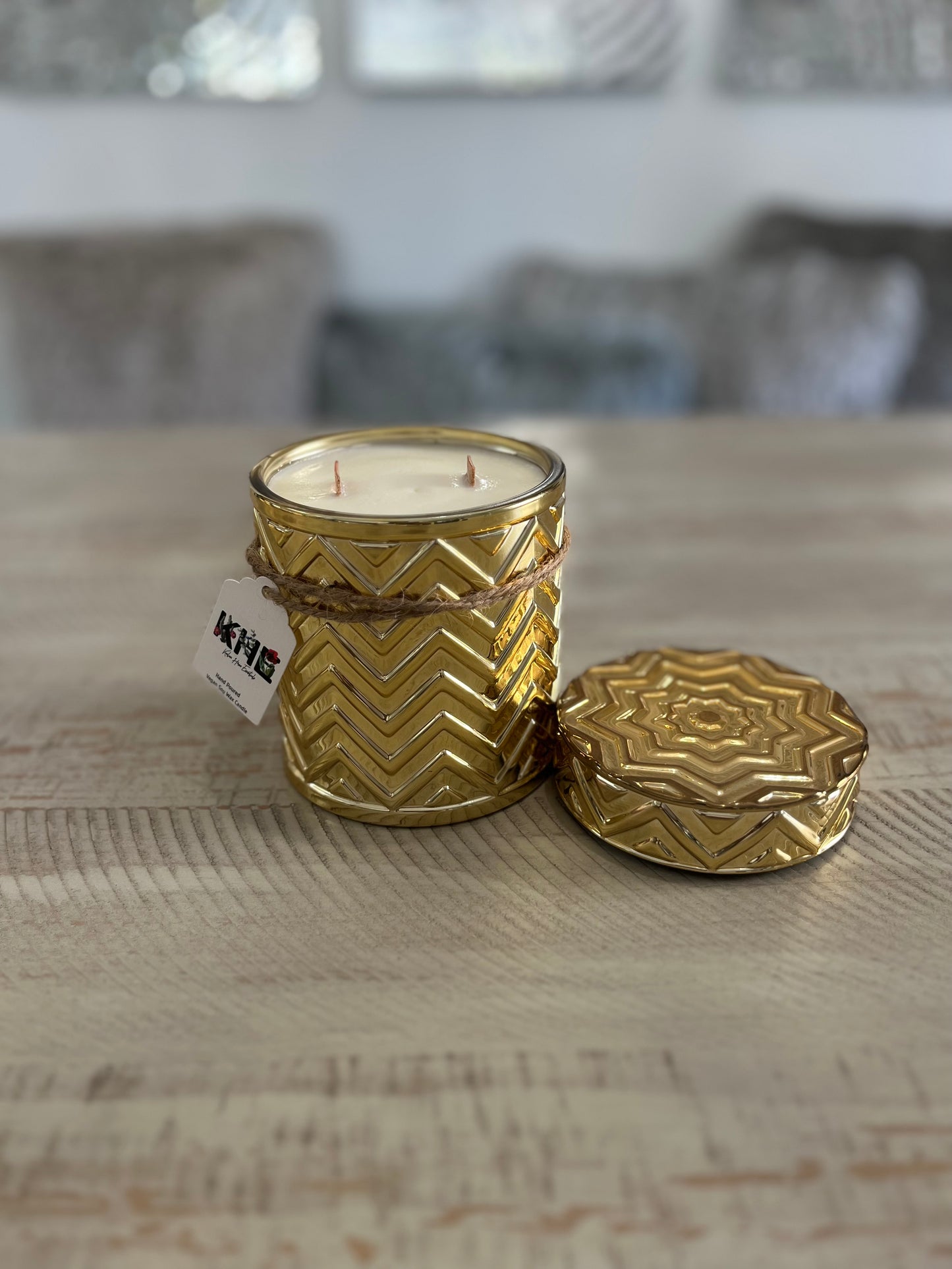 Gold Della Candle