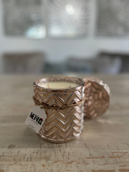 Rose Gold Della Candle