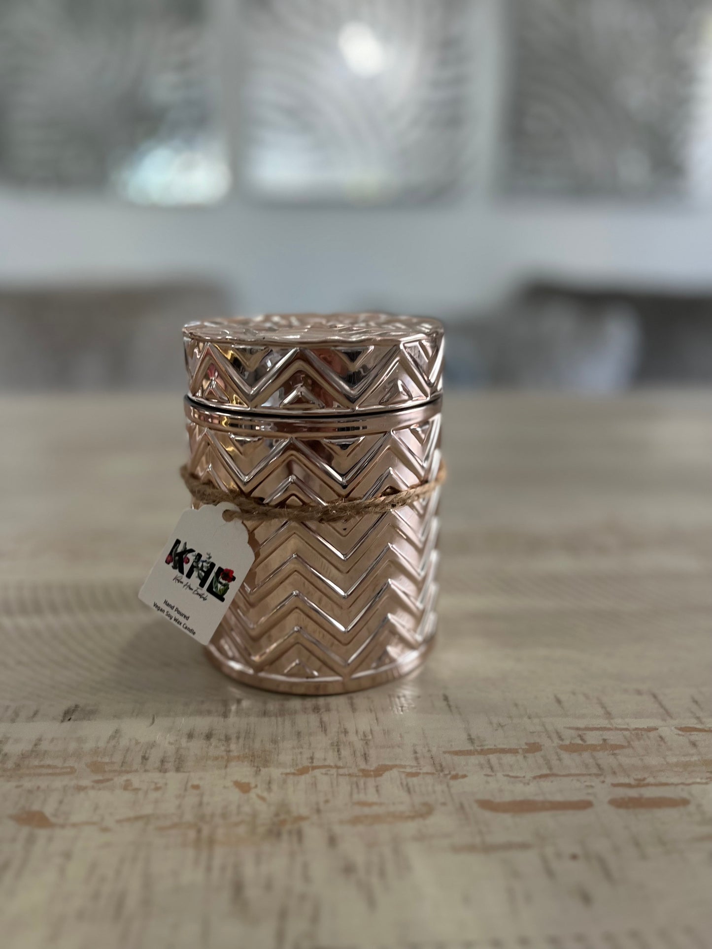 Rose Gold Della Candle