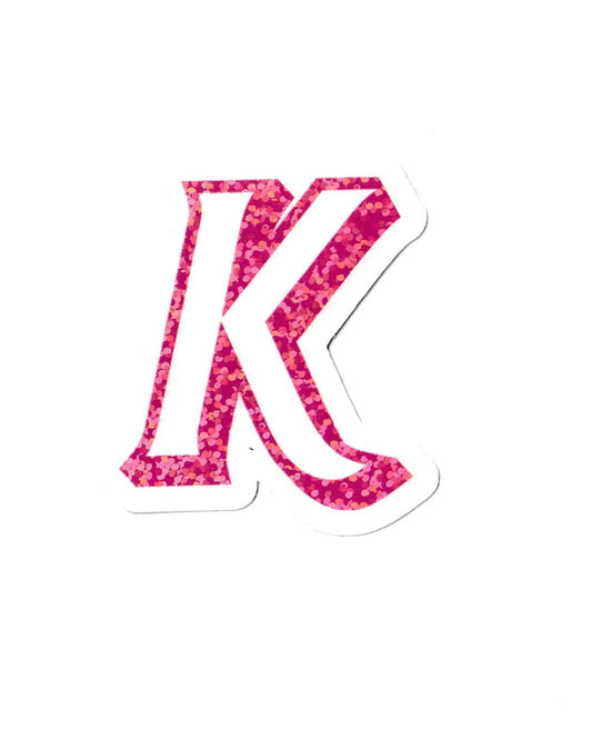 Holographic K Sticker